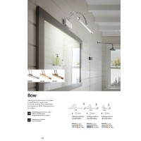 Светильник настенный Ideal Lux Bow AP D46 Латунь 3000К LED 121178
