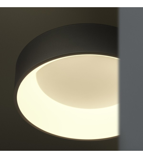 Светильник потолочный Ideal Lux Ziggy PL D045 LED Черный 3000К 307206
