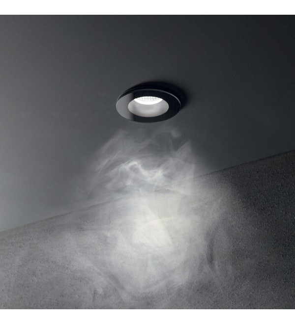 Светильник встраиваемый Ideal Lux Room-65 FI Round Черный 252032