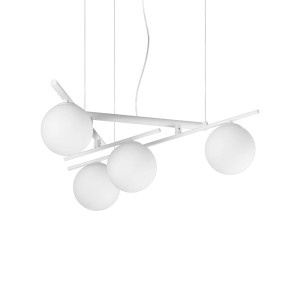 Люстра подвесная Ideal Lux Atlas SP4 G9 Белая 352046