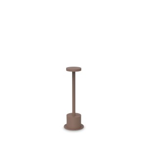 Светильник уличный настольный Ideal Lux Toffee PT D08 H25 Кофе Аккумулятор 3000К LED 347752