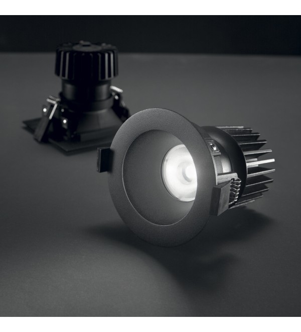 Светильник встраиваемый Ideal Lux Dynamic Source 15W 3000K LED Черный 208589