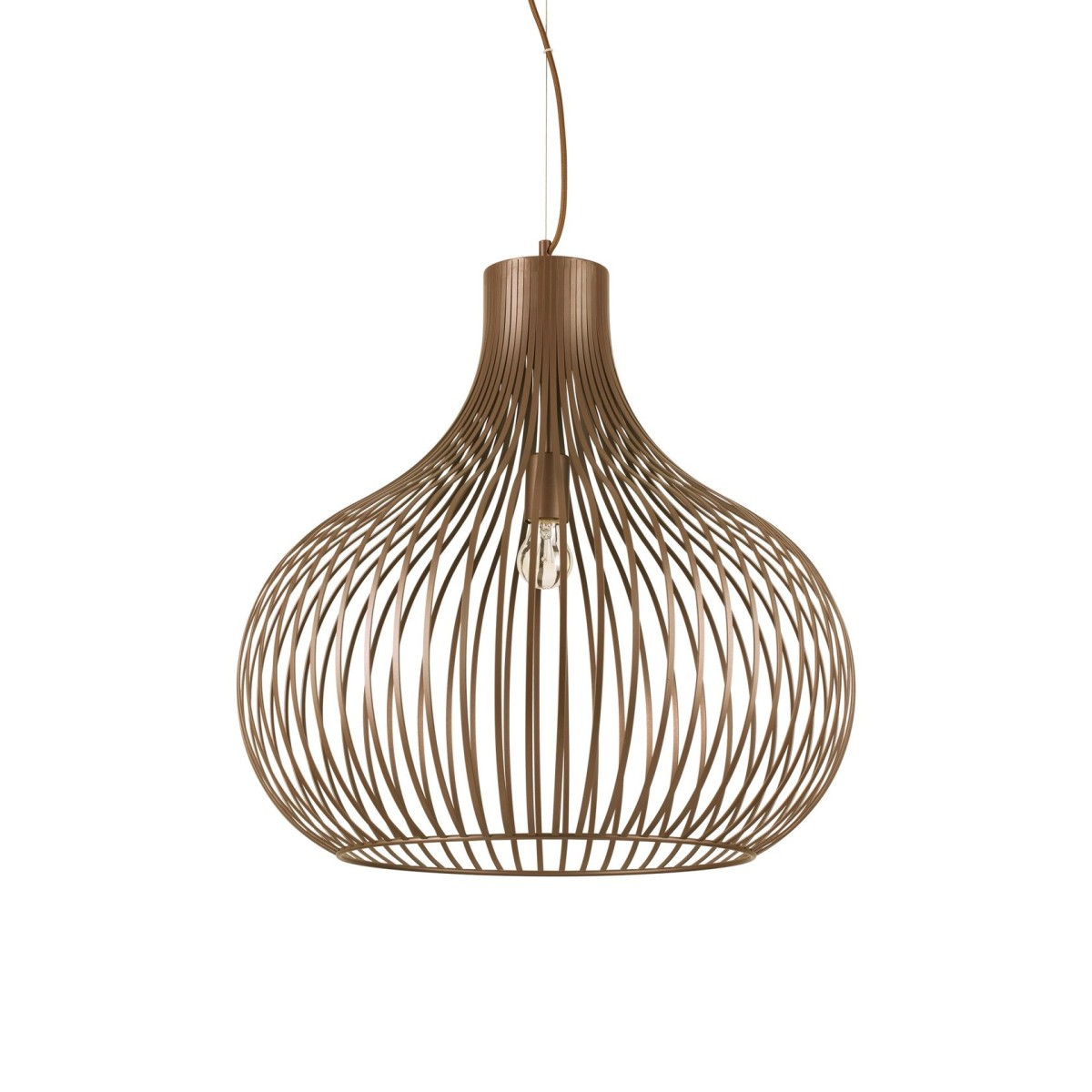 Светильник подвесной Ideal Lux Onion SP1 D59 Коричневый E27 205311