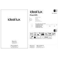 Светильник настенный Ideal Lux Prive AP6 Черный E14 159508