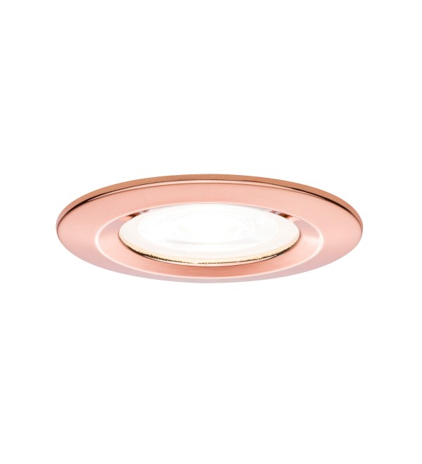Светильник встраиваемый Paulmann Nova LED 2700К GU10 Розовое золото Набор 3шт. 93600