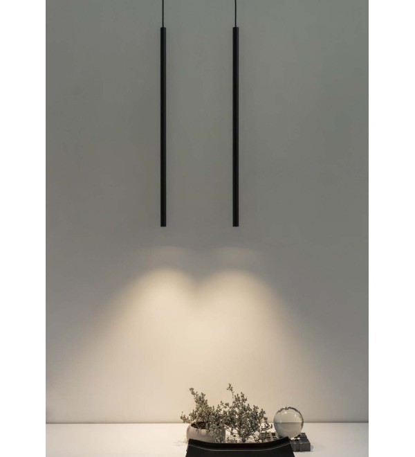 Светильник подвесной Ideal Lux Look LED SP1 Round D30 H400 Латунь 339726