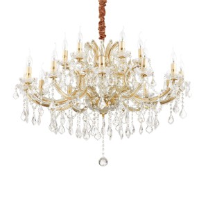 Люстра подвесная Ideal Lux Napoleon SP18 Золото E14 167411