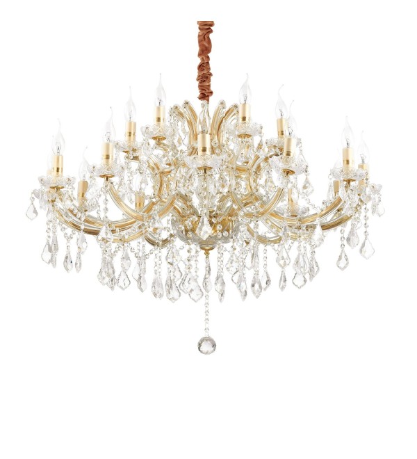 Люстра подвесная Ideal Lux Napoleon SP18 Золото E14 167411