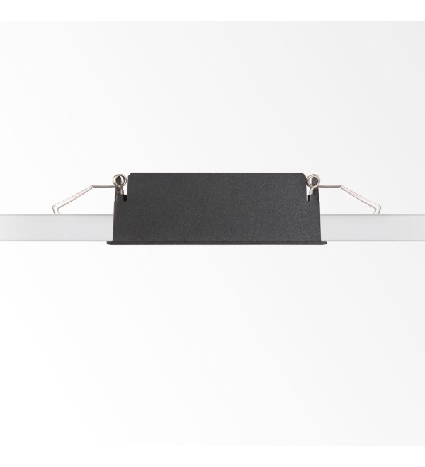 Светильник встраиваемый Ideal Lux Lika FI Slim 10W 3000K LED Черный 305813