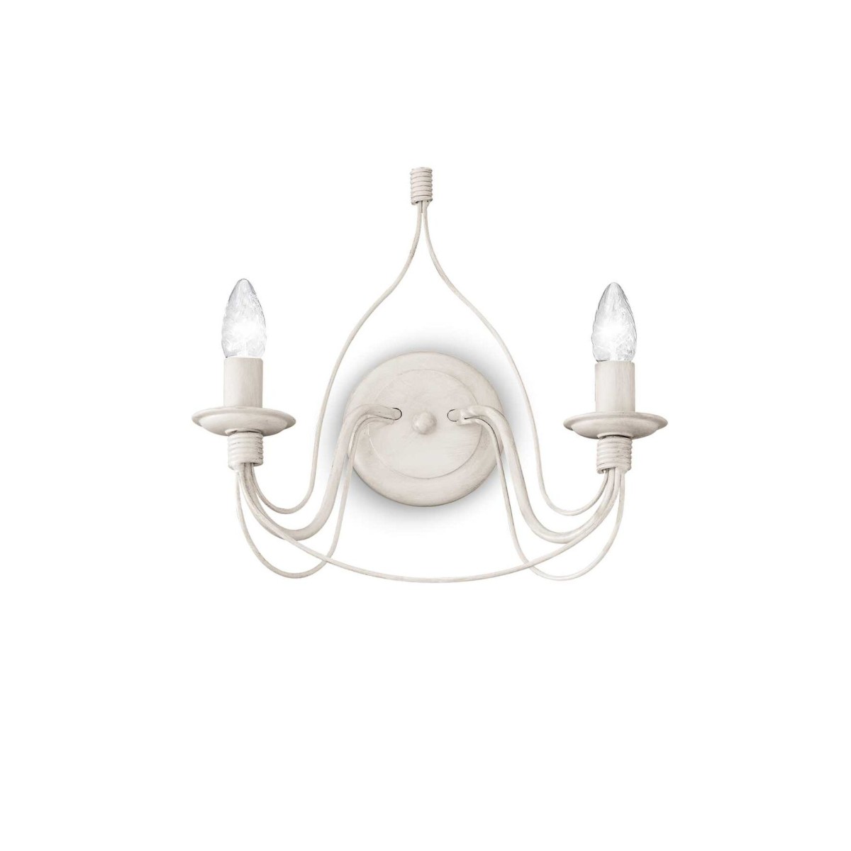 Светильник настенный Ideal Lux Corte AP2 Белый E14 028460