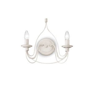 Светильник настенный Ideal Lux Corte AP2 Белый E14 028460