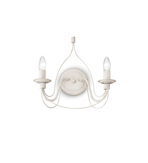 Светильник настенный Ideal Lux Corte AP2 Белый E14 028460