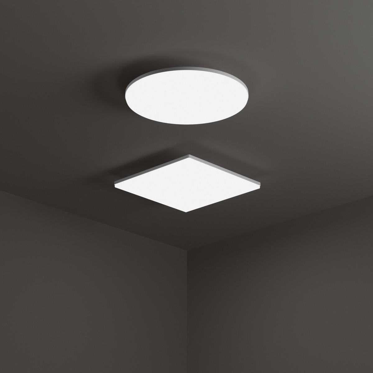 Светильник потолочный уличный Ideal Lux Mib PL Square Белый 3000К 269122