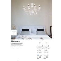 Люстра подвесная Ideal Lux Miramare SP8 Белый E14 068190