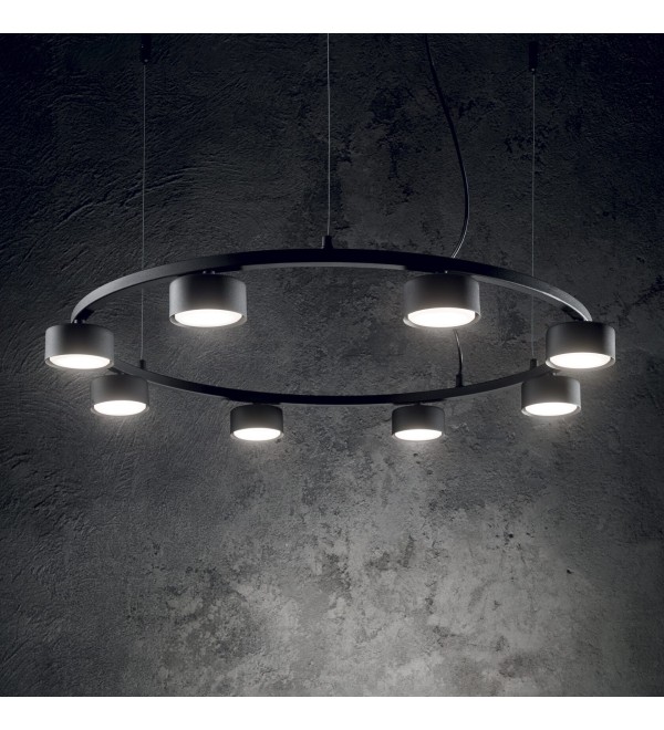 Люстра подвесная Ideal Lux Minor SP4 Linear Черный GX53 235455