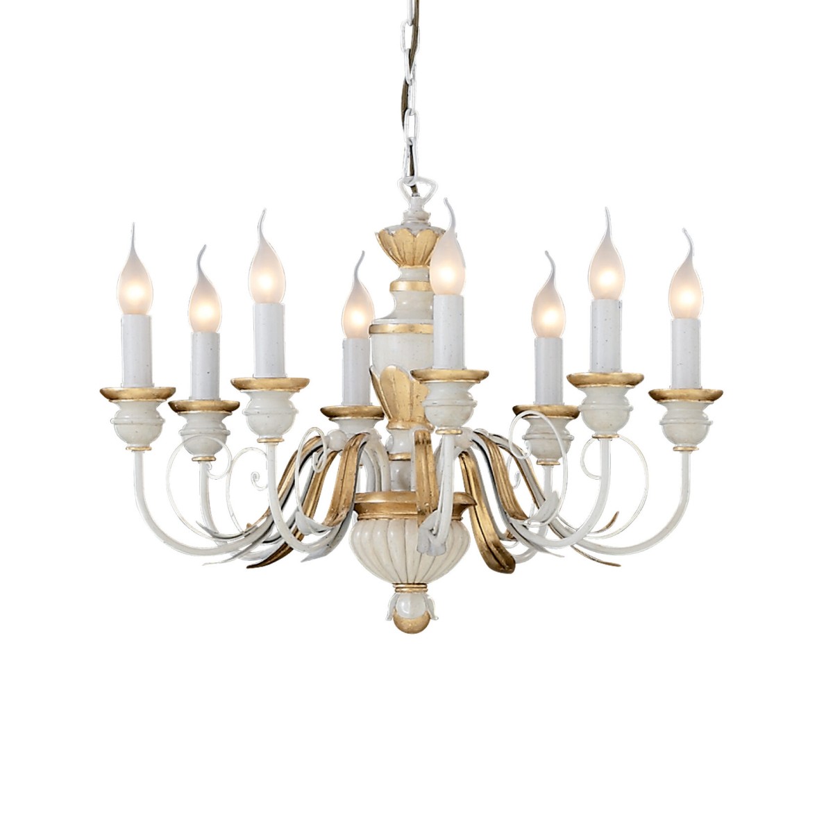 Люстра подвесная Ideal Lux Firenze SP8 Белый E14 012872