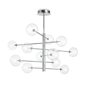 Люстра подвесная Ideal Lux Equinoxe SP12 Хром G4 200118