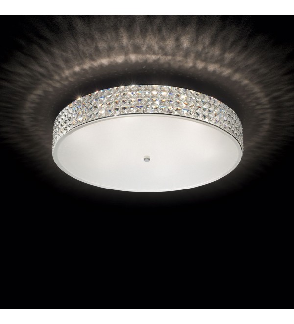 Люстра потолочная Ideal Lux Roma PL12 Хром G9 087870