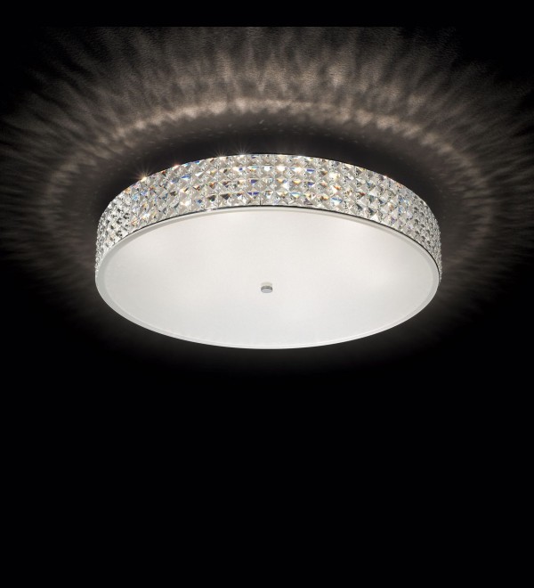 Люстра потолочная Ideal Lux Roma PL12 Хром G9 087870