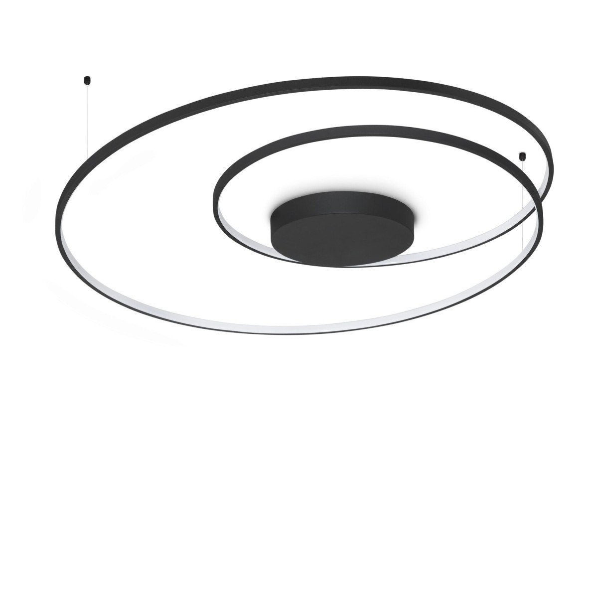 Светильник потолочный Ideal Lux Oz PL D100 LED 3000K Черный 364995