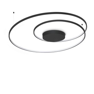 Светильник потолочный Ideal Lux Oz PL D100 LED 3000K Черный 364995