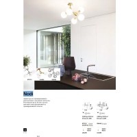 Люстра потолочная Ideal Lux Nodi PL5 Латунь T14 241050