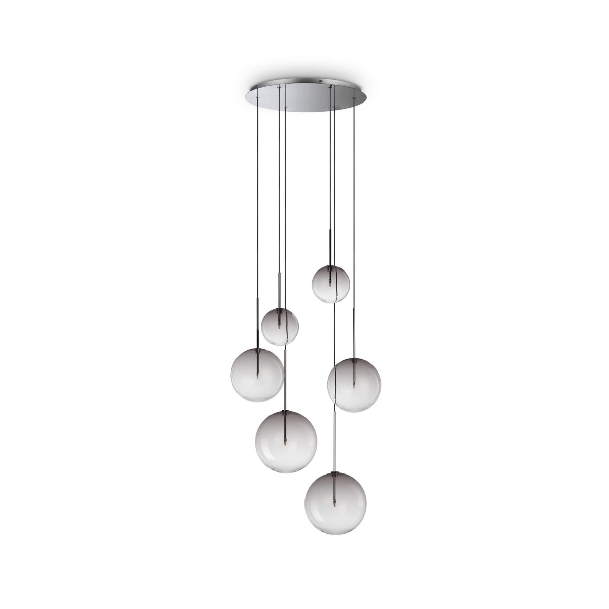 Люстра подвесная Ideal Lux Equinoxe SP6 Серый G4 345413