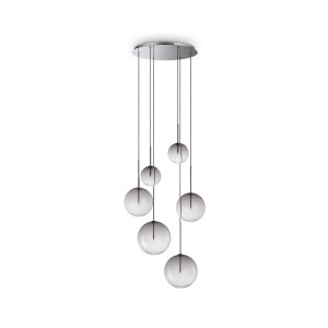 Люстра подвесная Ideal Lux Equinoxe SP6 Серый G4 345413