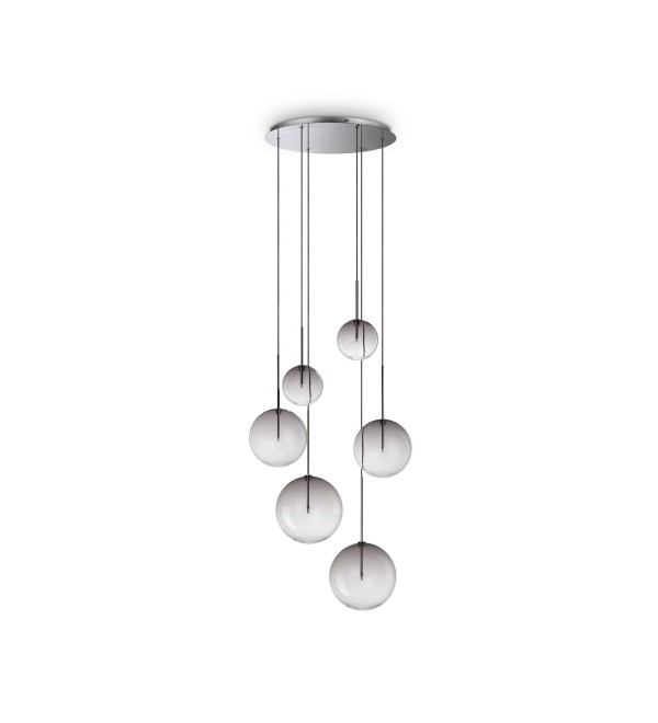 Люстра подвесная Ideal Lux Equinoxe SP6 Серый G4 345413