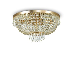 Люстра потолочная Ideal Lux Caesar PL6 Латунь G9 114682