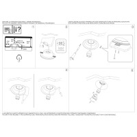 Светильник встраиваемый Ideal Lux Samba FI D75 Round Белый Гипс GU10 150130