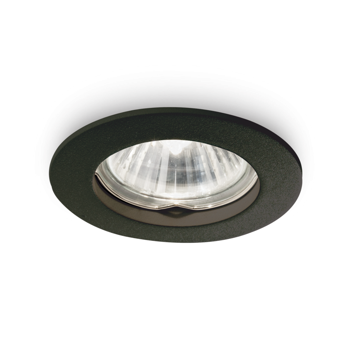 Светильник встраиваемый Ideal Lux Jazz FI макс.1х50Вт IP20 GU10 230В Черный Цинк Не поворотный Без лампы 243818
