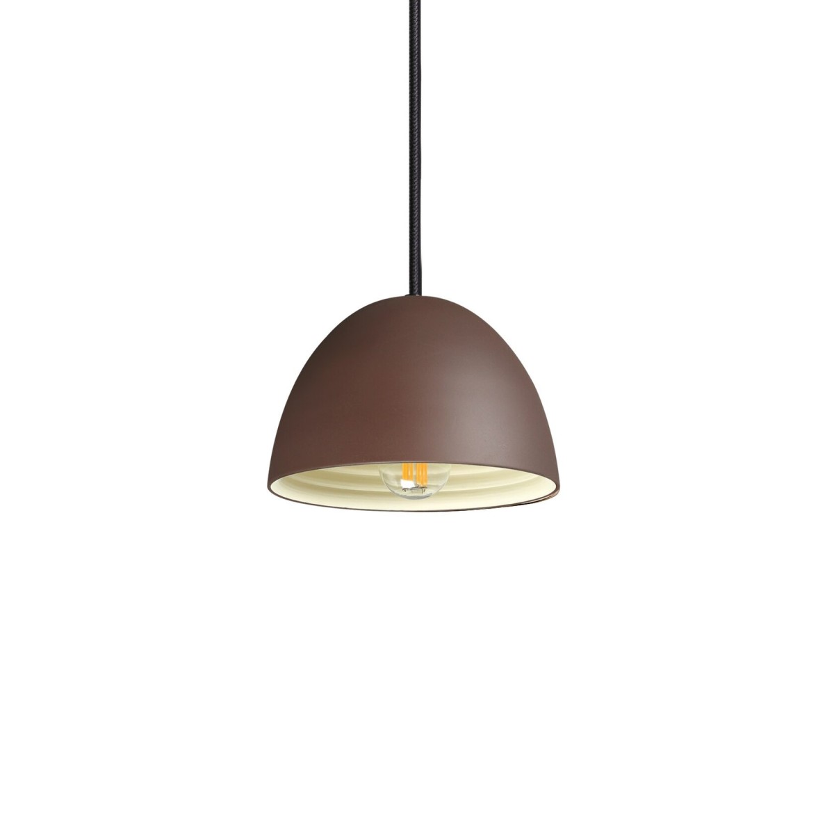 Светильник подвесной Ideal Lux Folk SP1 D18 E27 Кофе 174204