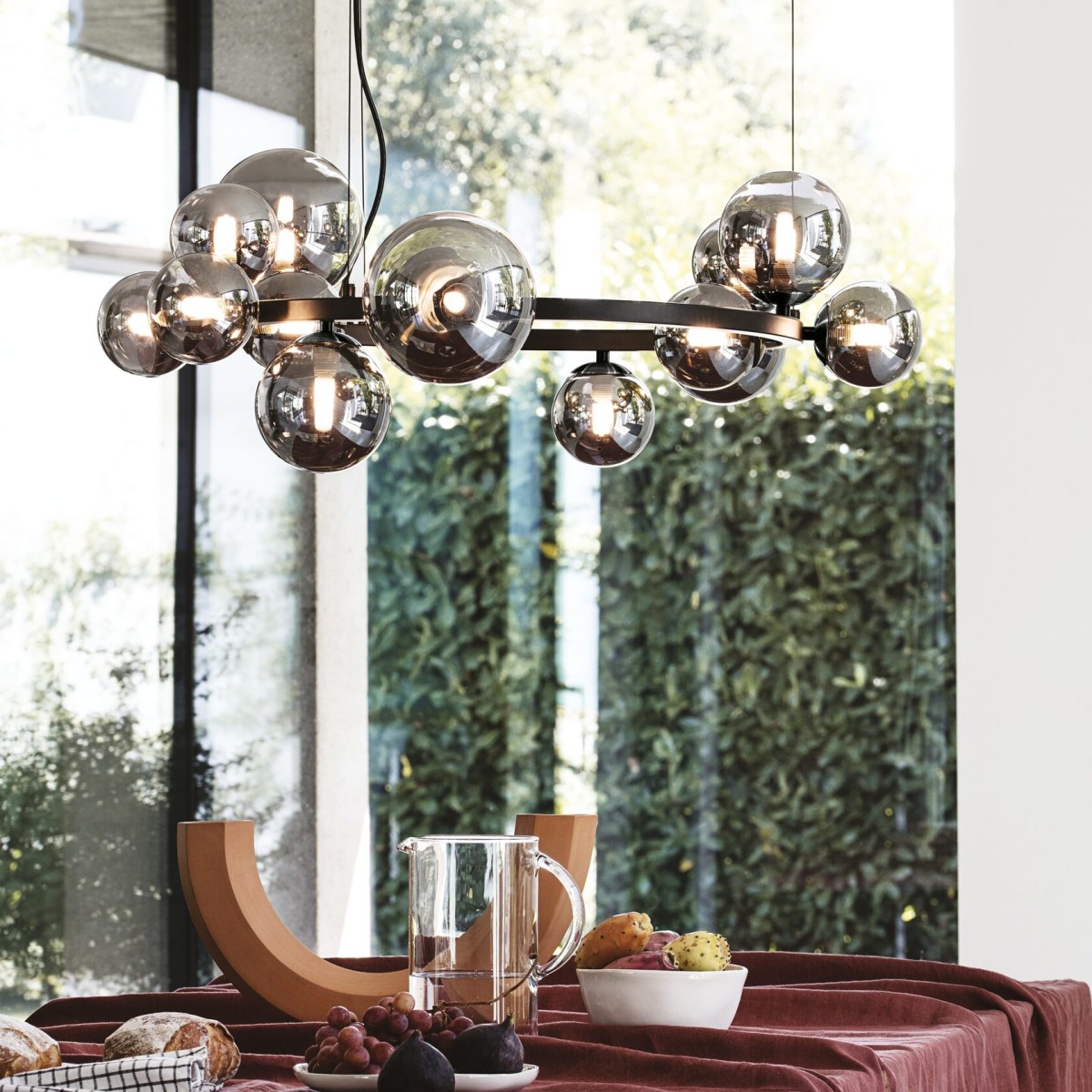 Люстра подвесная Ideal Lux Perlage SP11 Белый G9 283807