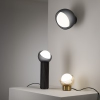 Светильник настенный Ideal Lux Bloom AP1 D17 E27 Латунь 366555
