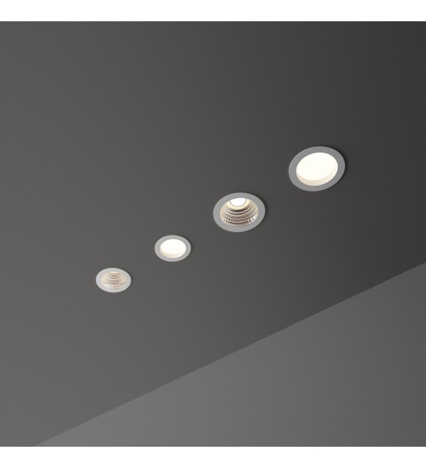 Светильник встраиваемый Ideal Lux Basic FI Accent 15W 3000K Белый LED 193465