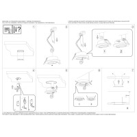 Светильник встраиваемый Ideal Lux Swing FI макс.1х50Вт IP20 GU10 230В Хром Цинк Поворотный Без лампы 083131