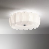 Люстра потолочная Ideal Lux Ovalino PL5 E27 Белый 093963