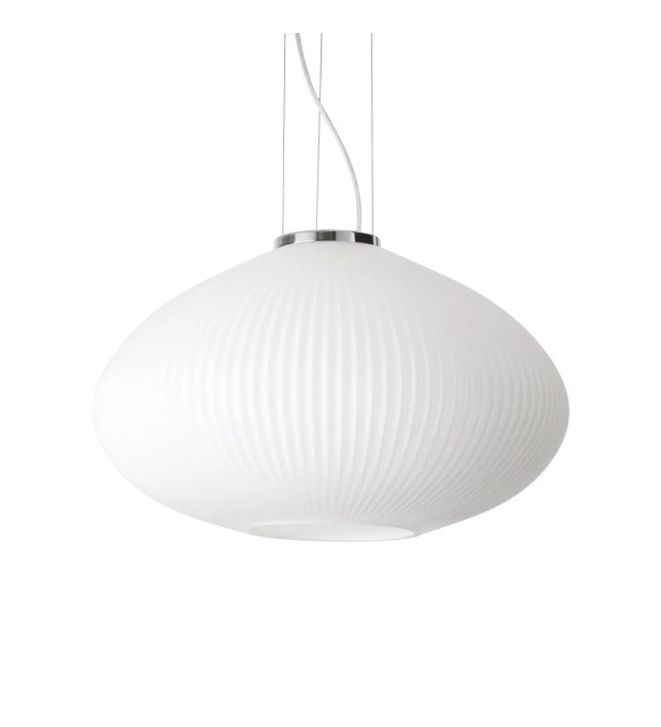 Светильник подвесной Ideal Lux Plissé SP1 D45 Хром E27 264523