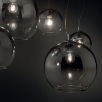 Светильник подвесной Ideal Lux Nemo SP1 D30 Хром размытый E27 149592