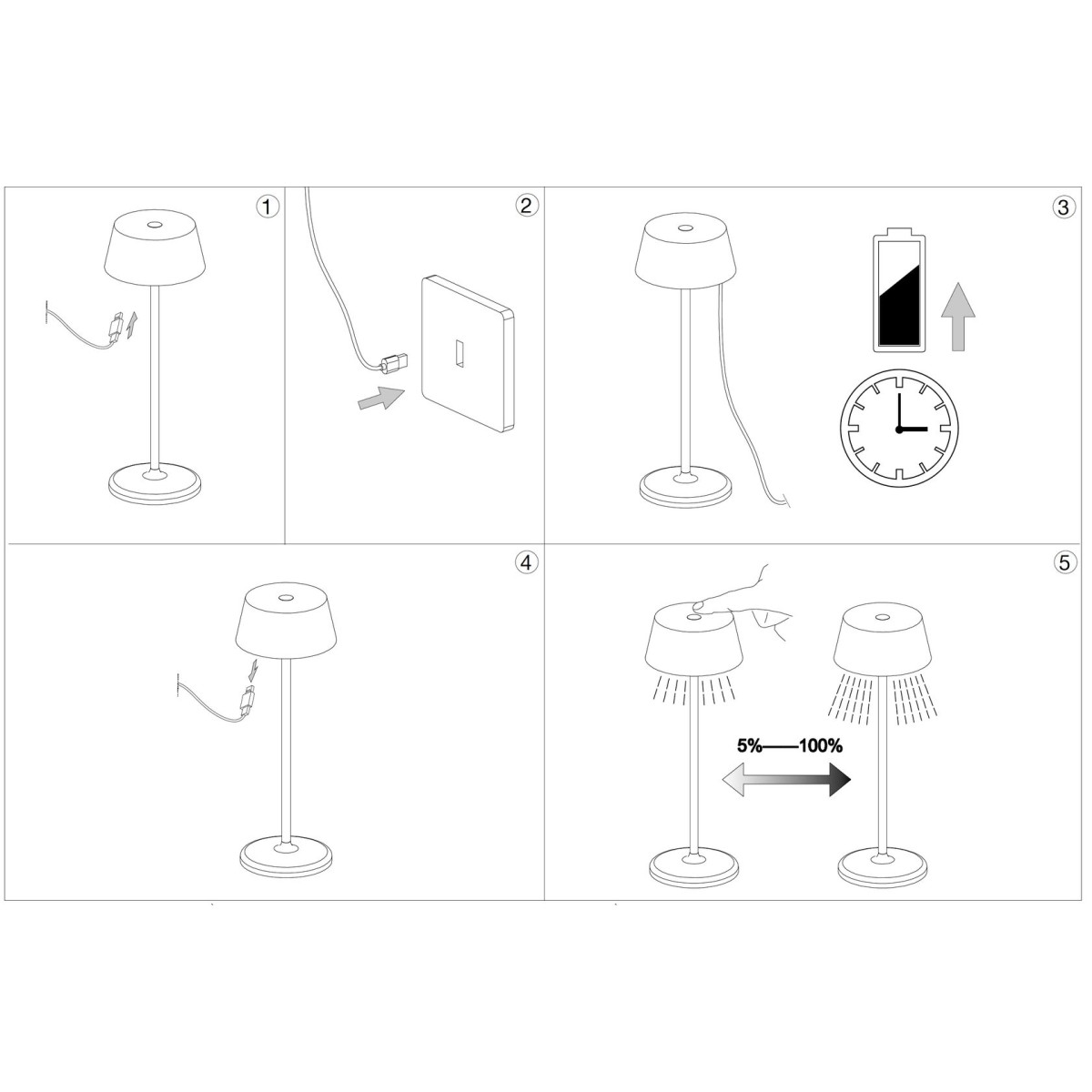 Светильник уличный Ideal Lux Pure TL Кофе Алюминий 3000К LED 311661