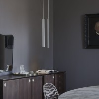 Светильник подвесной Ideal Lux Look LED SP01 Square D3.0 H040 On-Off 3000K Черный LED 194202