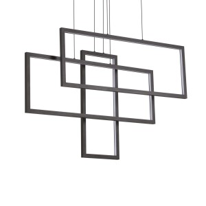Люстра подвесная Ideal Lux Frame SP Rettangolo Черный 3000K 269382