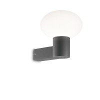 Светильник уличный настенный Ideal Lux Clio MAP1 Антрацит E27 145228