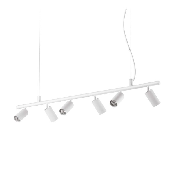 Светильник подвесной Ideal Lux Dynamite SP6 Белый GU10 231433