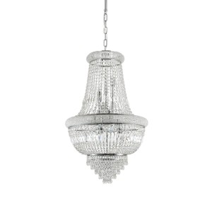 Люстра подвесная Ideal Lux Dubai SP10 Хром E14 215969