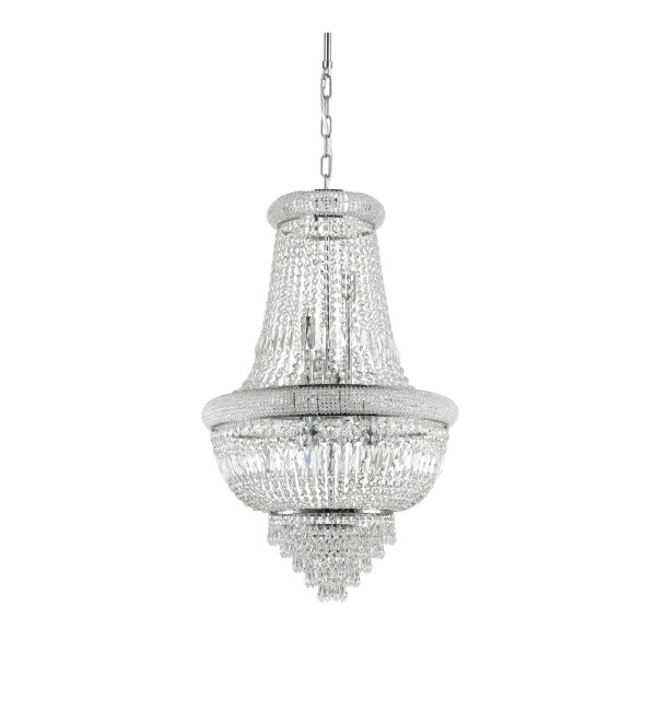 Люстра подвесная Ideal Lux Dubai SP10 Хром E14 215969