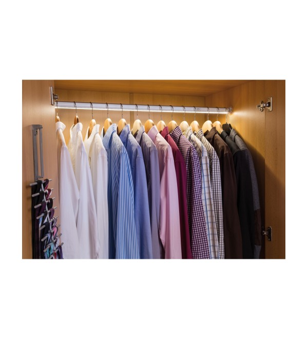 Светильник настенный вешалка Paulmann DressLight 2700K LED L600 Алюминий ДД 70403