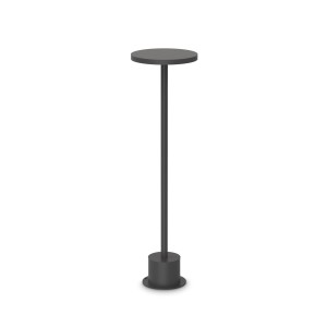 Светильник уличный настольный Ideal Lux Toffee PT D16 H50 Черный Аккумулятор 3000К LED 347851