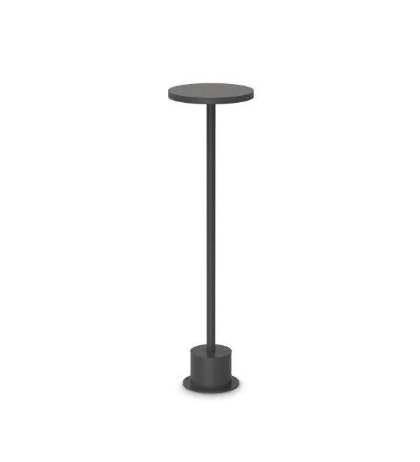 Светильник уличный настольный Ideal Lux Toffee PT D16 H50 Черный Аккумулятор 3000К LED 347851